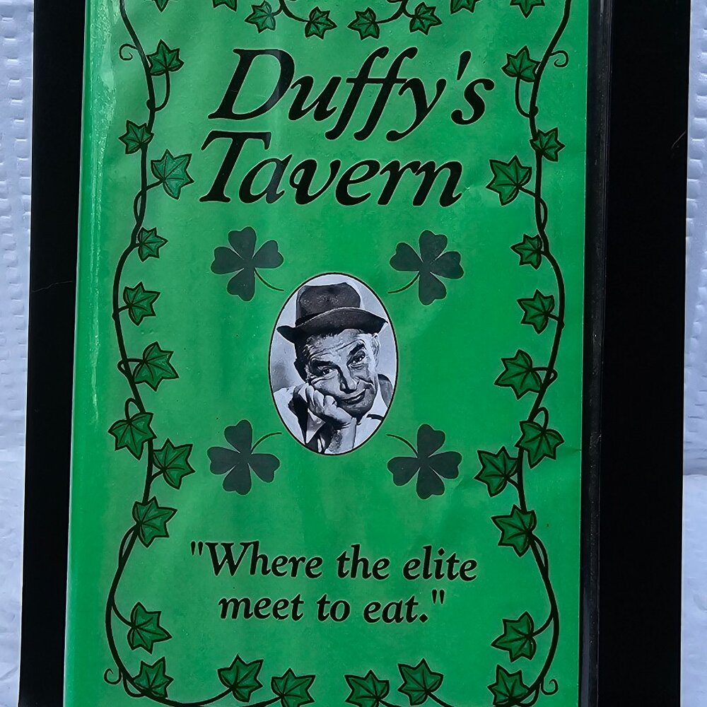 cassette tape set radio comedy show from 1940s Duffys Tavern set of 6 dated 1994